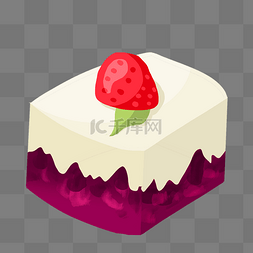 蓝莓奶油蛋糕插图