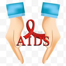 防螨标志图片_世界艾滋病日关爱标志