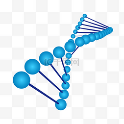 简单DNA模型图标