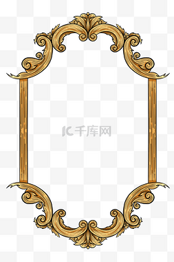 圆环欧式吊顶图片_欧式复古传统花纹边框