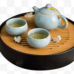 茶文化茶具图片_禅意茶水