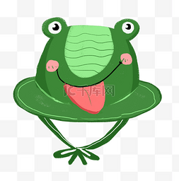青蛙婴儿宝宝帽