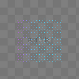 彩色圆点点阵方形图案