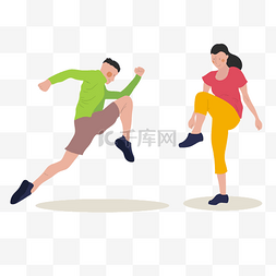 运动健身起跑