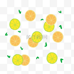 清新水果柠檬图片_黄色柠檬