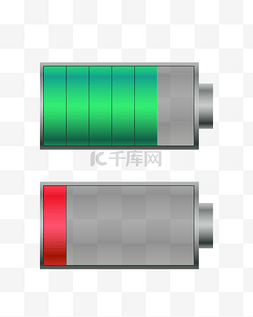 电池轮播图图片_蓝绿色电池物理