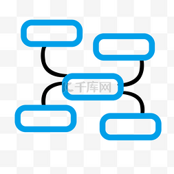 ppt模板国潮图片_矢量手绘环形PPT图标