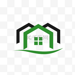 创意房子logo图片_创意logo素材