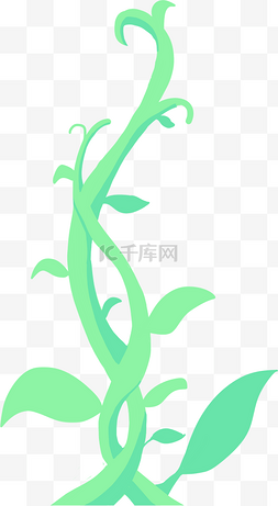 藤蔓图片_ 绿色植物藤蔓 