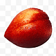 一个新鲜美味的水果油桃