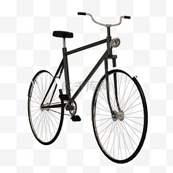 自行车复古图片_复古的大杠自行车