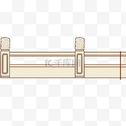 横跨栏杆图片_古典栏杆