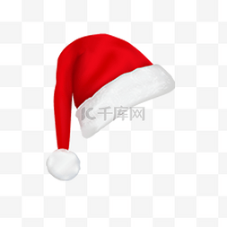 圣诞帽PNG图图片_卡通圣诞帽