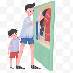 爸爸教孩子骑车图片_爸爸的衣柜柜子