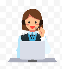 国潮漫画风女孩