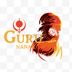生日布图片_guru nanak gurpurab手绘红色人物
