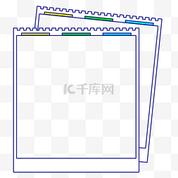 拍立得图片_手账照片边框