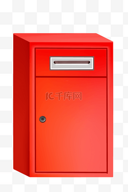 红邮筒信箱