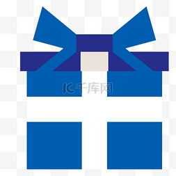 蓝色礼物盒图片图片_蓝色礼物盒装饰