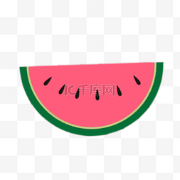 水果半个图片_粉色的西瓜