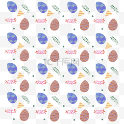 复活节彩色彩蛋底纹纹理