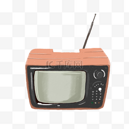 老式电器电视机