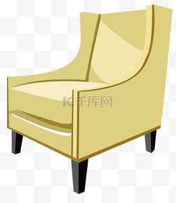 家具黄色沙发