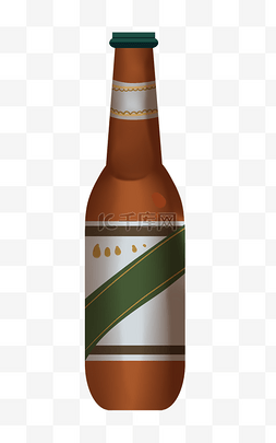 瓶装卡通啤酒