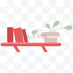 书架植物图片_书架书本植物