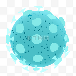 细胞图片_生物细胞非典弄鳞状上皮细胞蓝色