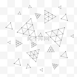 基础几何图片_基础几何三角形线条