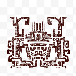 玛雅文化花纹图形