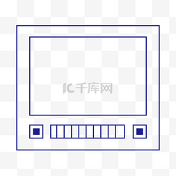 纳米银科技图片_简洁科技蓝