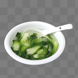 煮熟的青菜青菜图片_水煮青菜汤
