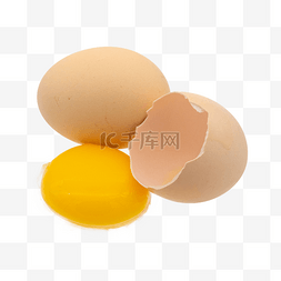 打开鸡蛋蛋黄