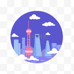 城市景点上海明珠