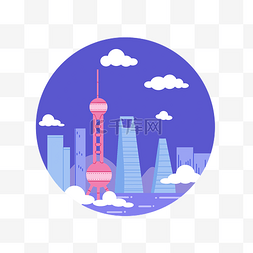 城市夜晚城市图片_城市景点上海明珠