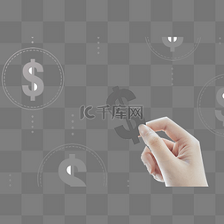 创意金融商务海报图片_金融货币概念创意