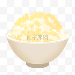 大米的图片_一碗白米饭