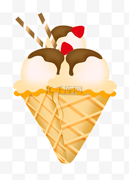 夏季冰淇淋美食