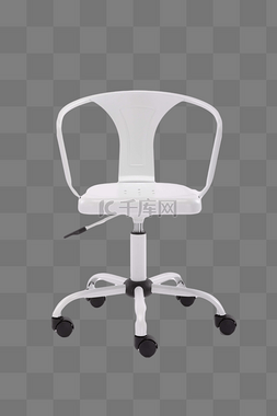 纯白色元素图片_白色椅子