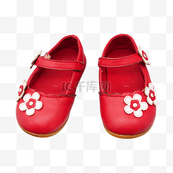 童鞋实物图片_童鞋红色系带鞋