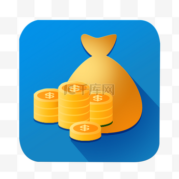 钱icon设计素材-钱icon模板设计-海报PSD图片下载-千库网