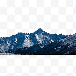 乡镇美景图片_川西雪山美景白天雪山