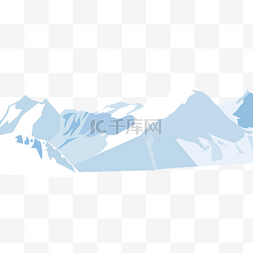 雪山群山