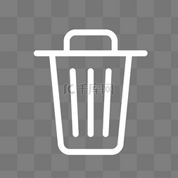 卫生纸垃圾桶图片_垃圾桶图标