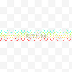 波浪线分割线图片_波浪线线条