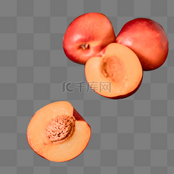 桃子肉图片_油桃桃子水果