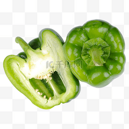绿色菜椒蔬菜