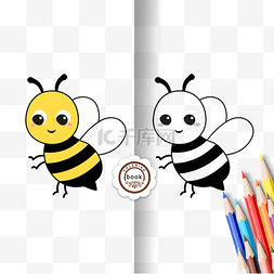 honeybee clipart black and white 飞翔小蜜